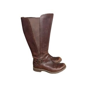 Timberland EK Savin Hill Tall Medium Shaft‎ Brown Women's Sz 8 Riding Boots